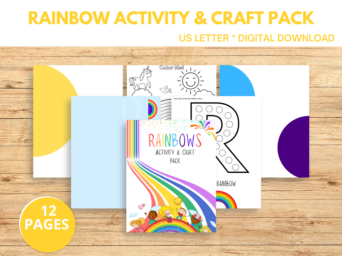 Preschool Rainbow Activity
