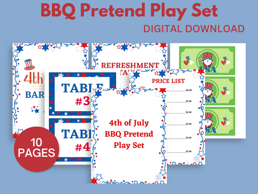 BBQ Pretend Play Set