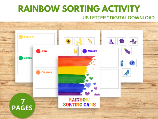 Preschool Sorting Activity