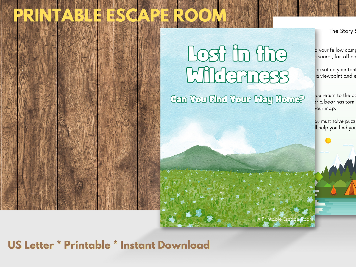Printable Escape Room