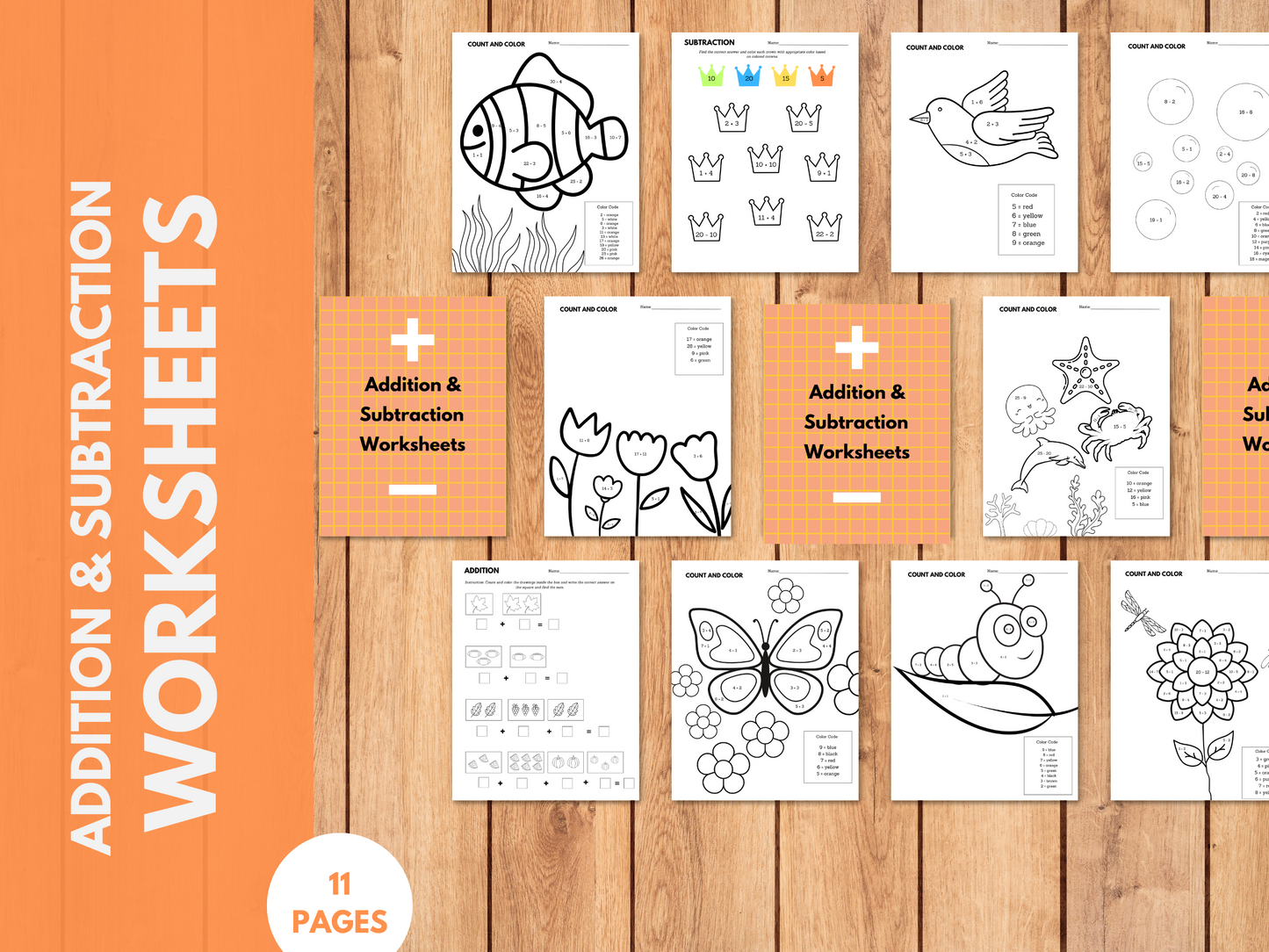 Kindergarten Math Printables