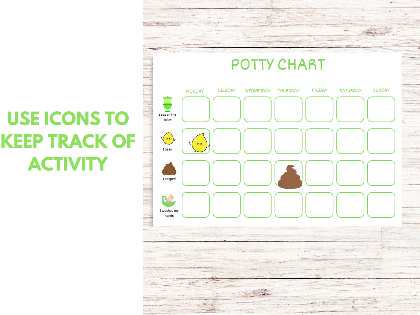 Potty Training Chart