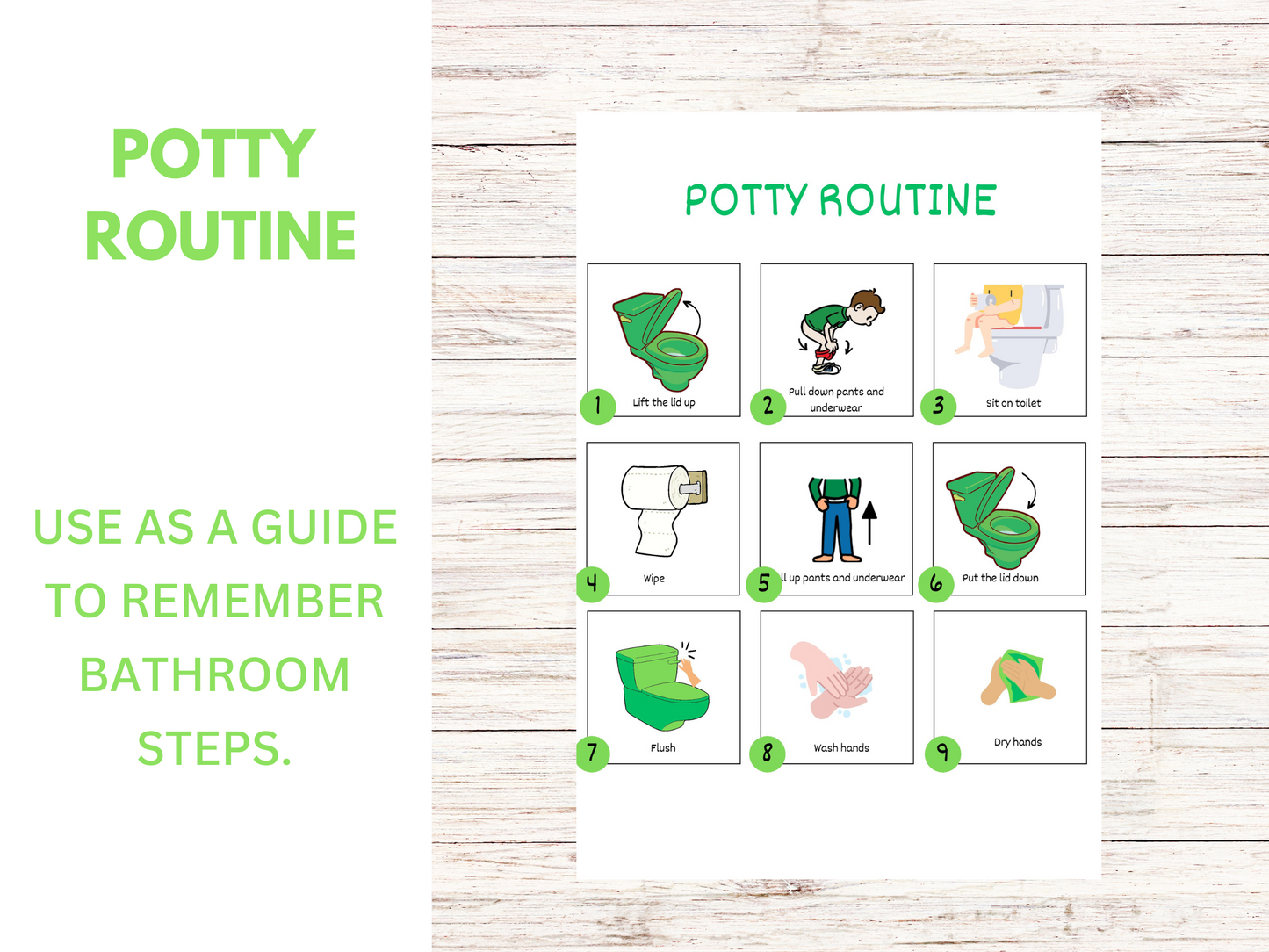 Potty Training Chart