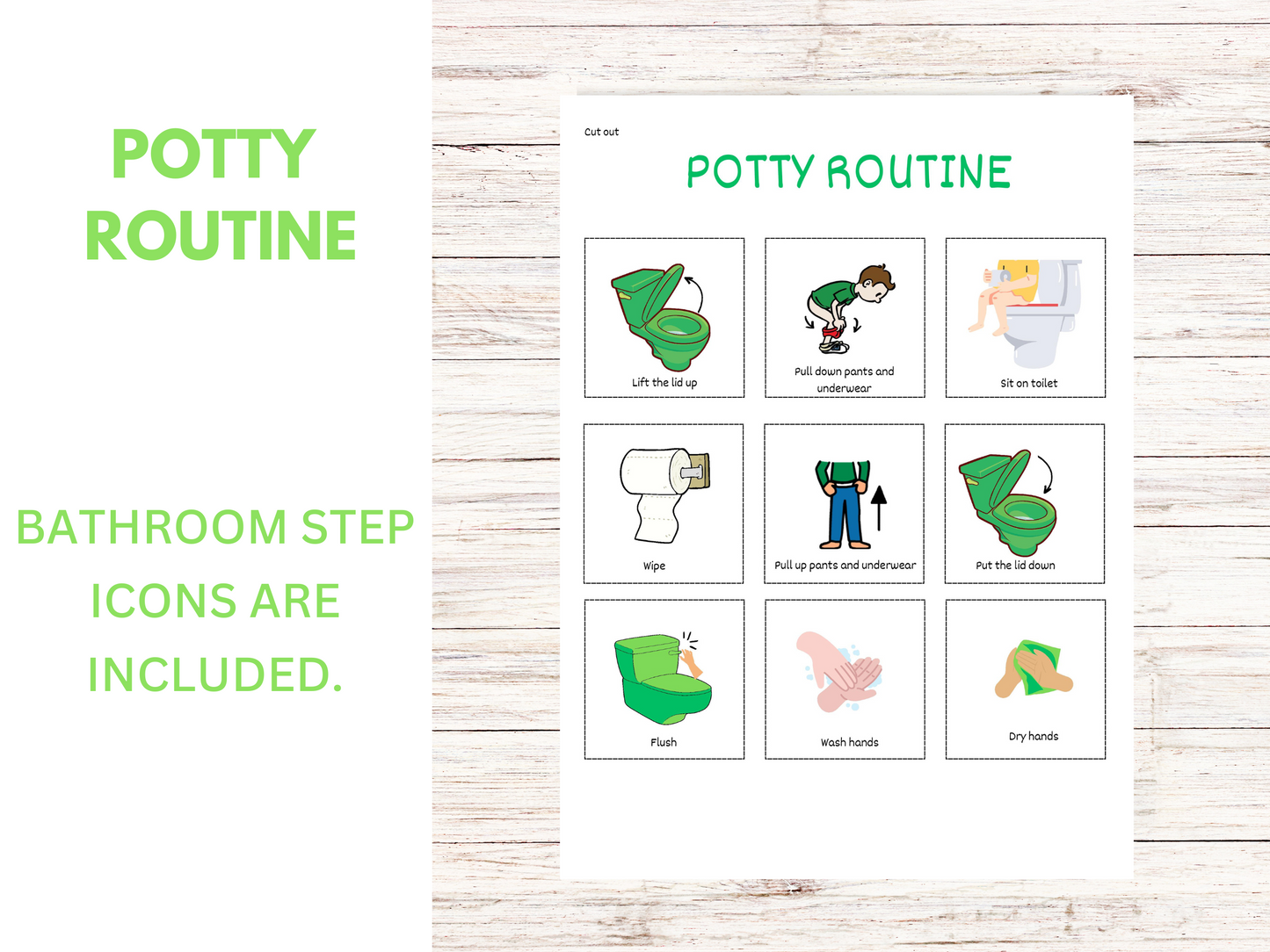 Potty Training Chart