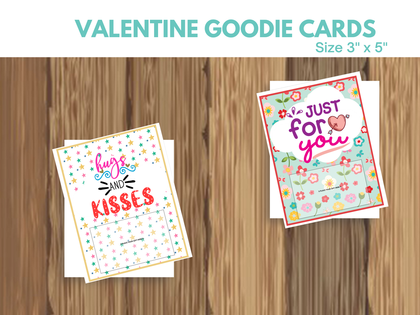 Valentine's Printable Gift Card Holder