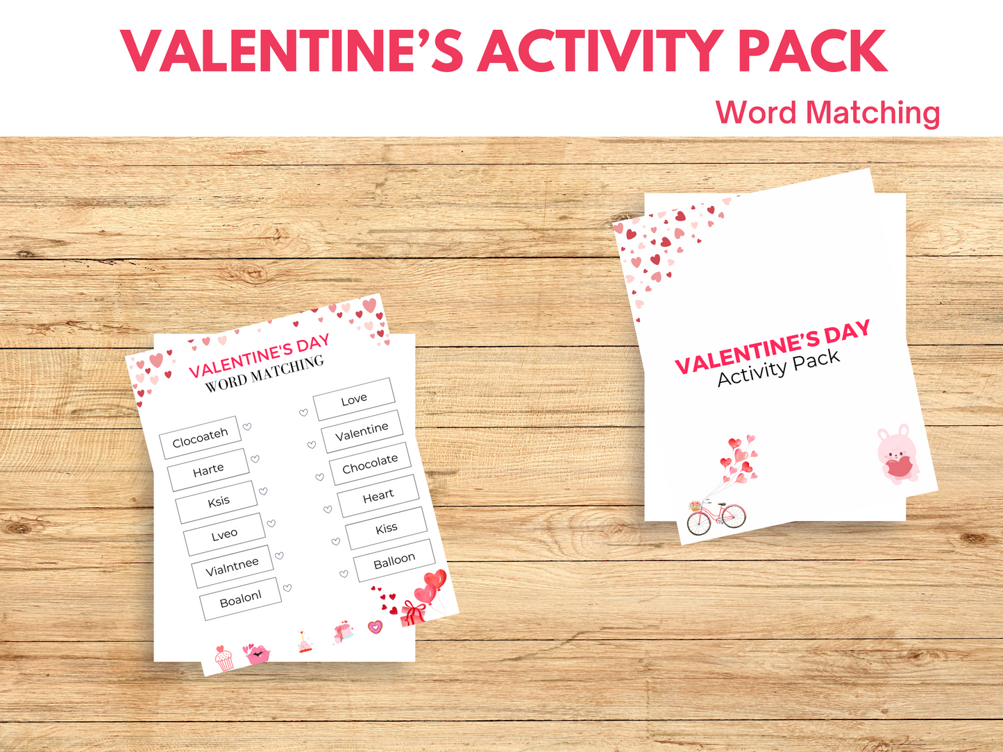 Printable Valentine's Activities