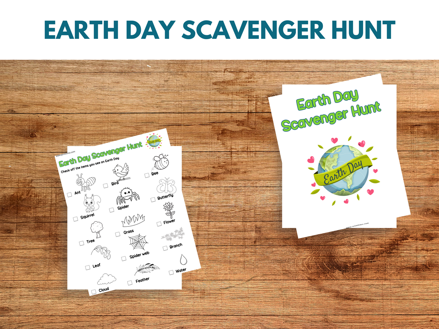Earth Day Scavenger Hunt PDF