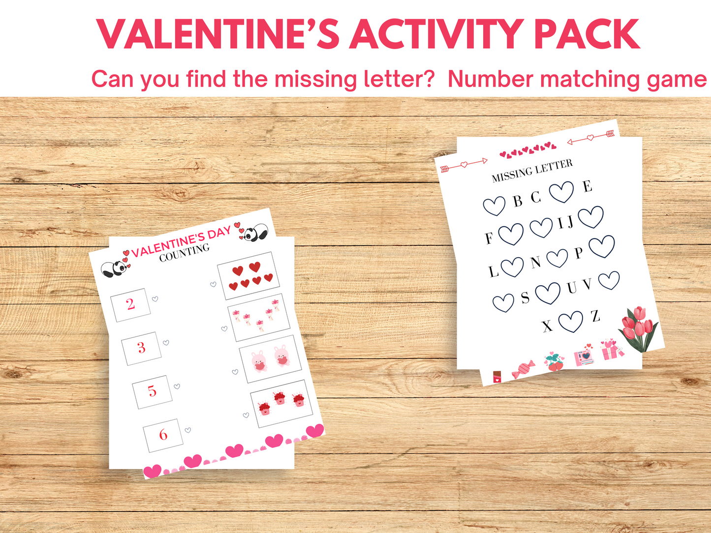 Printable Valentine's Activities