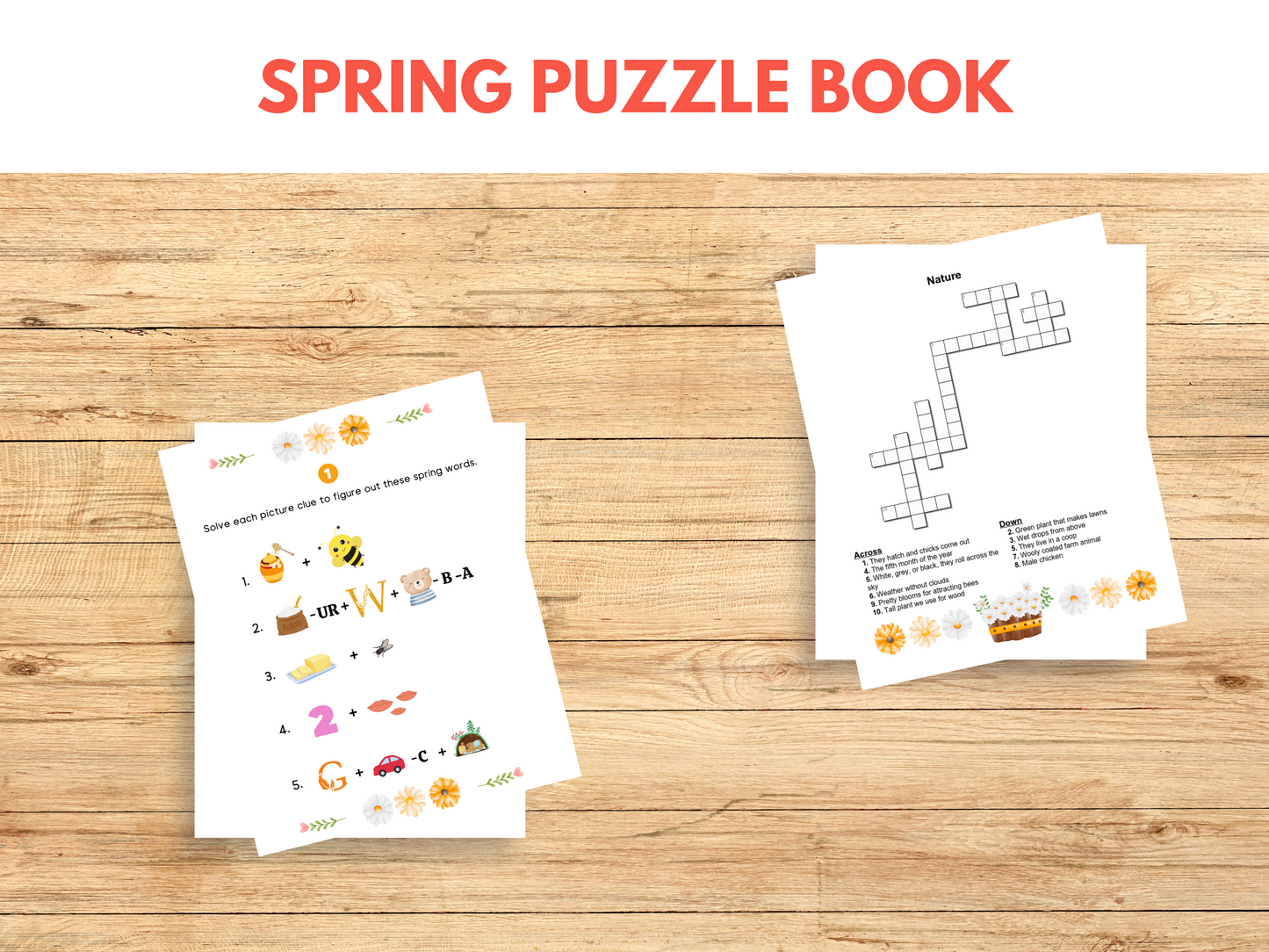 Spring Activity Printables