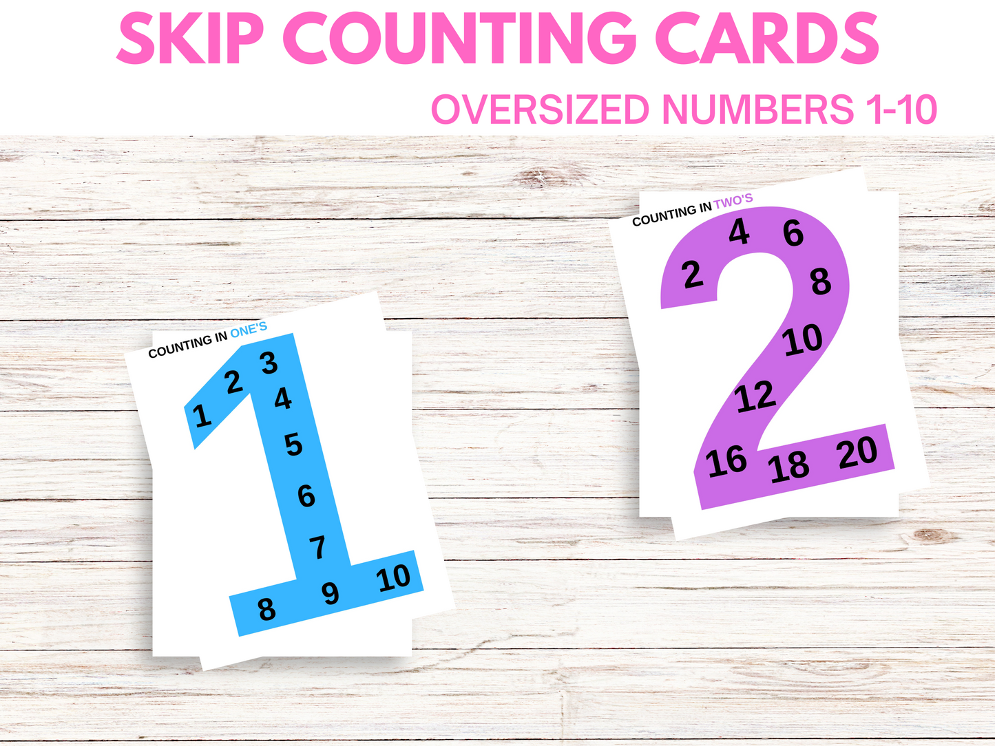 Skip Counting Printables