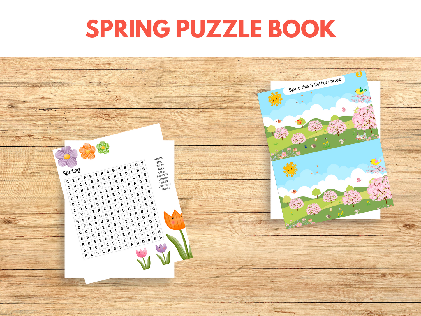 Spring Activity Printables