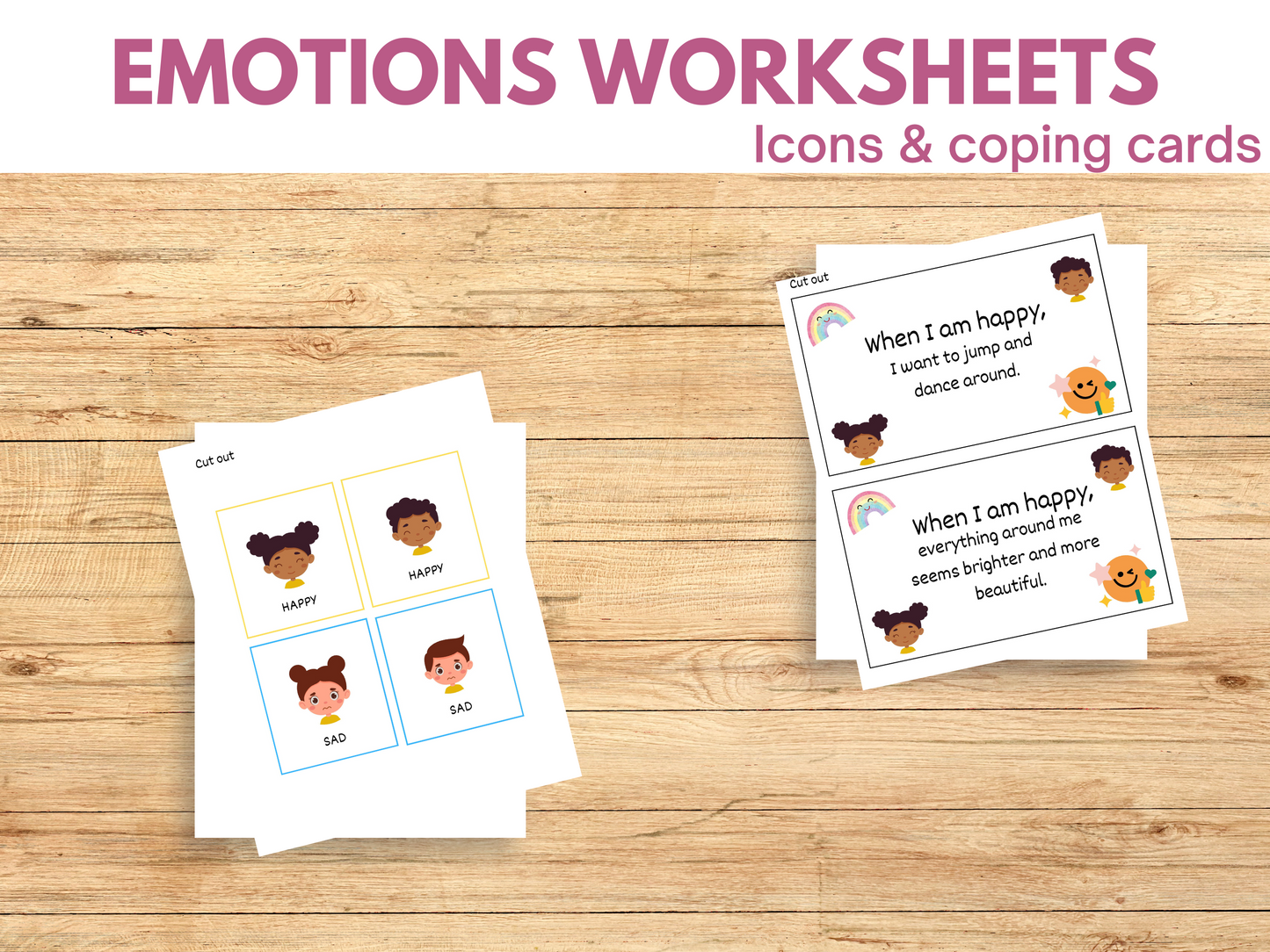 Printable Emotions Worksheets