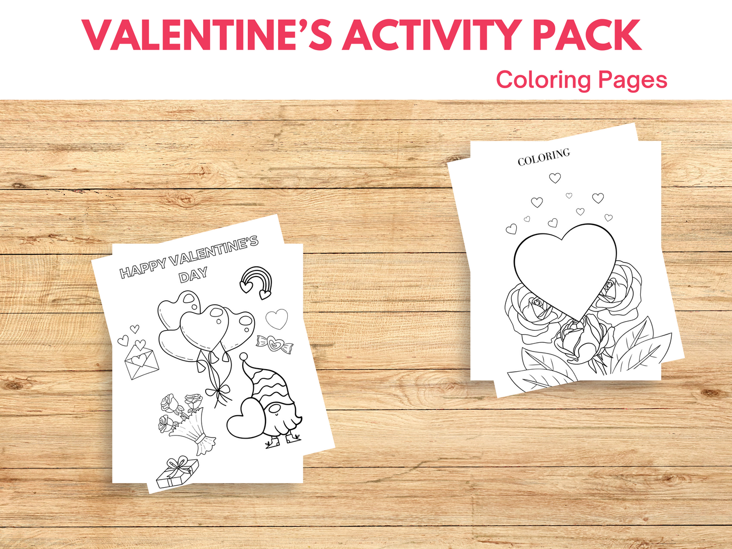 Printable Valentine's Activities