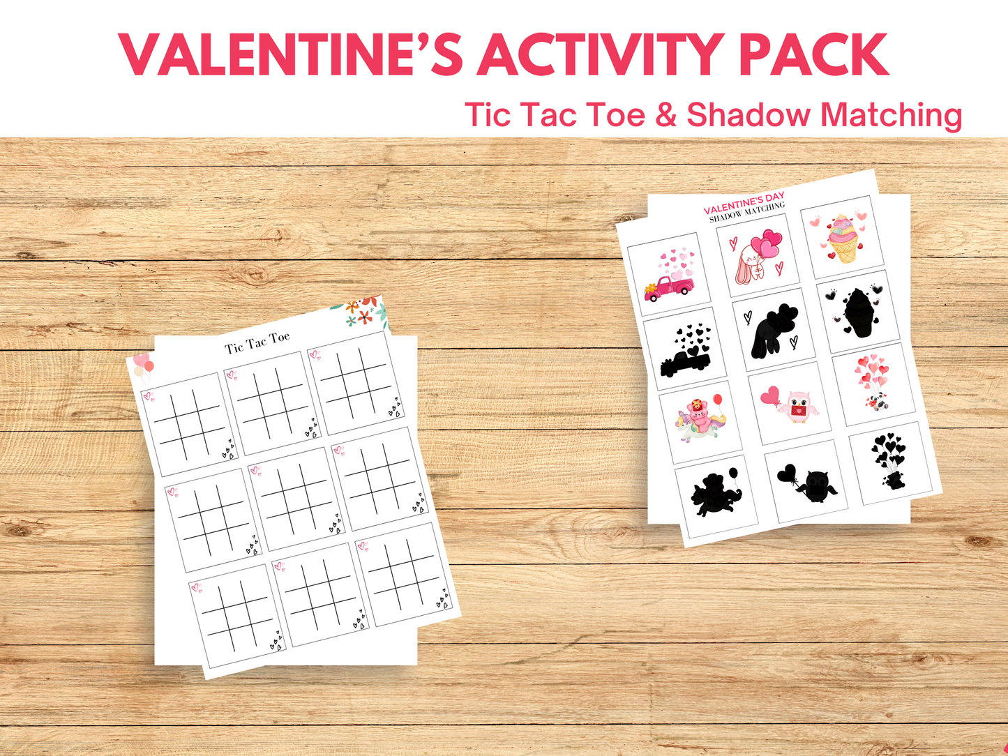 Printable Valentine's Activities