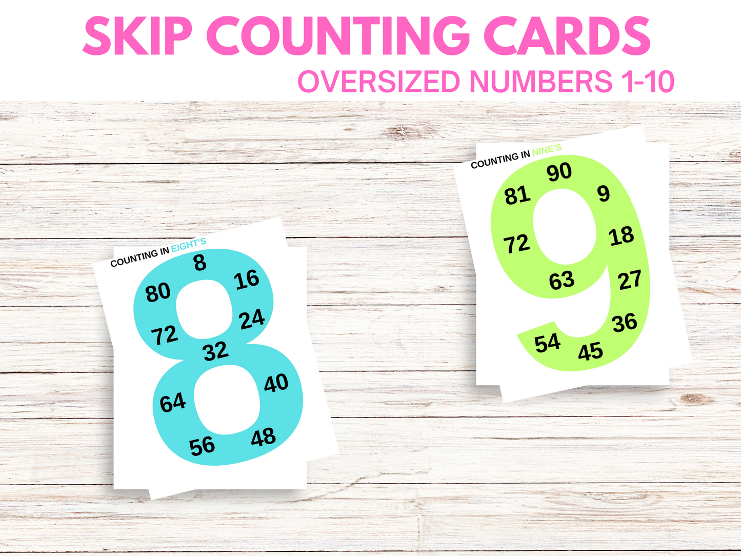 Skip Counting Printables