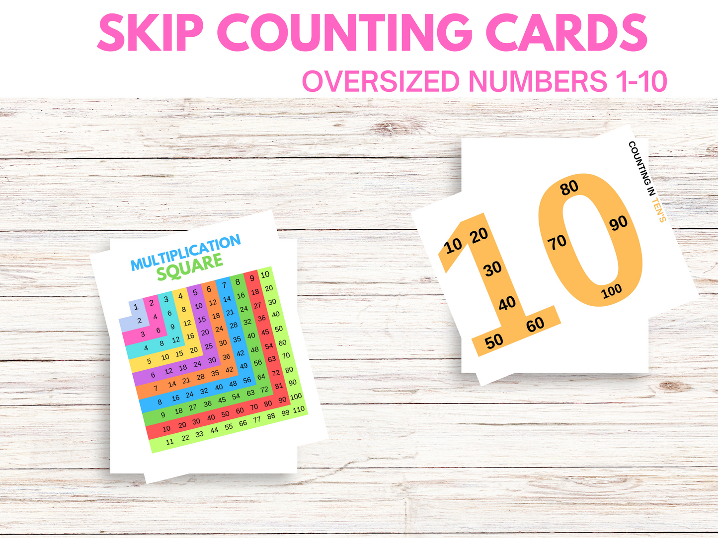 Skip Counting Printables
