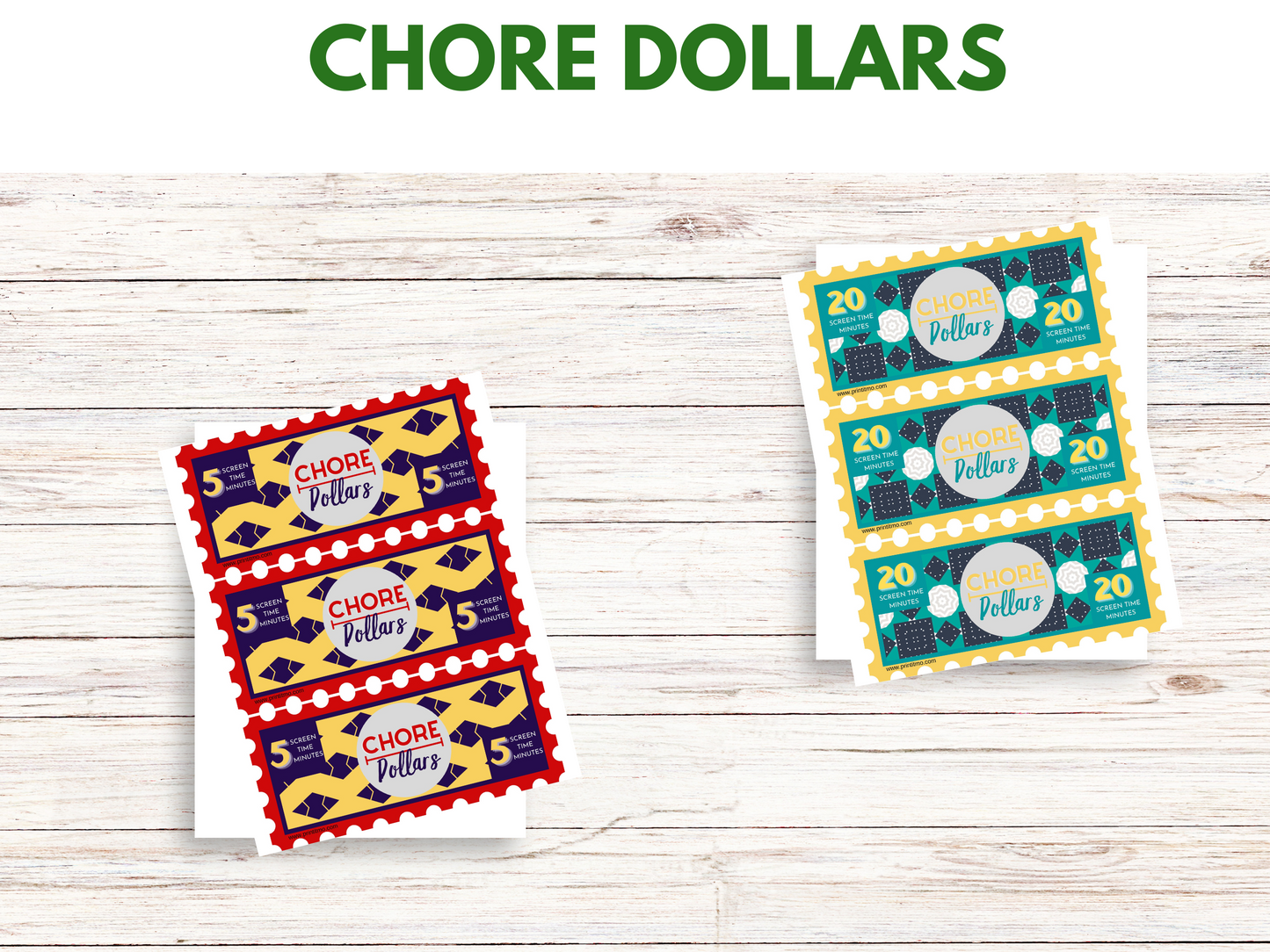 Printable Mom Bucks
