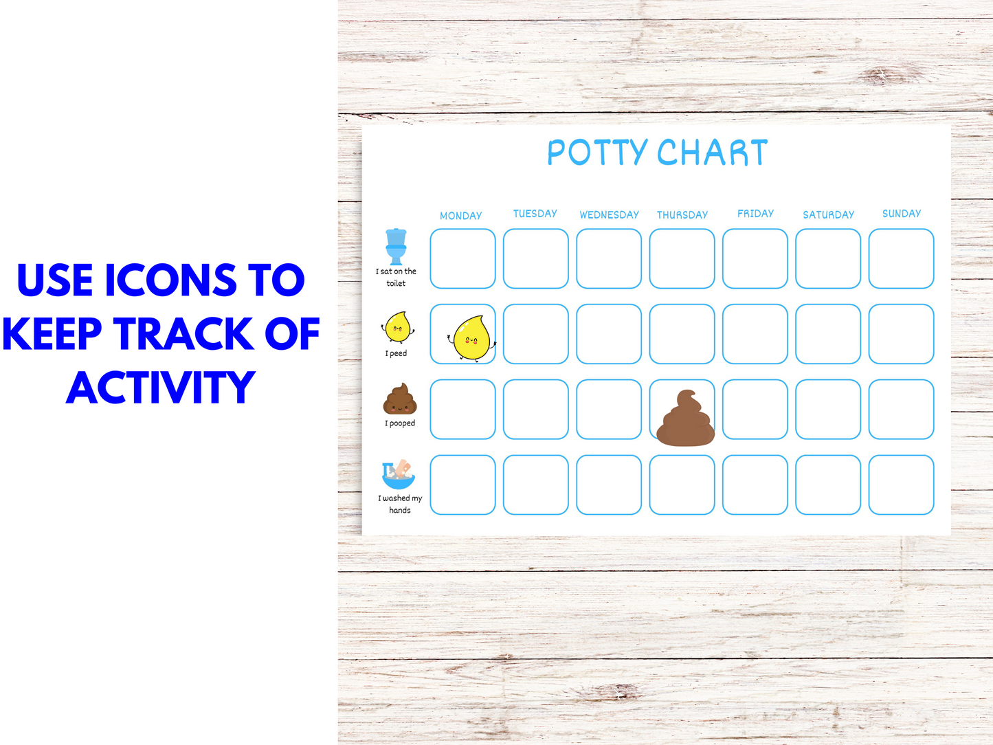 Printable Potty Training Chart