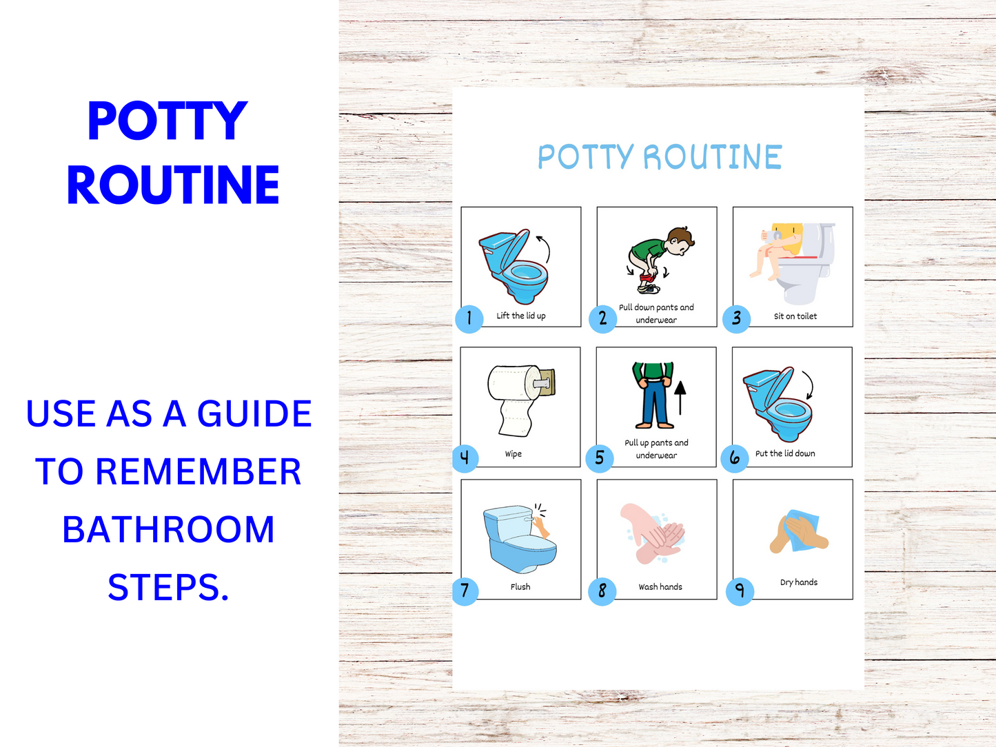 Printable Potty Training Chart