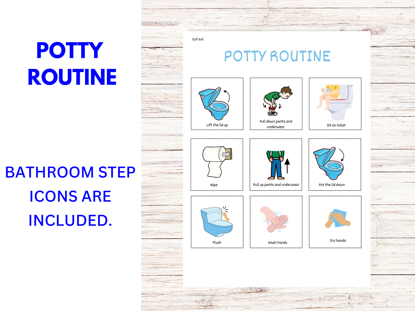 Printable Potty Training Chart