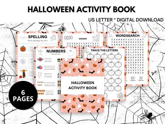 Printable Halloween Activities For Kids