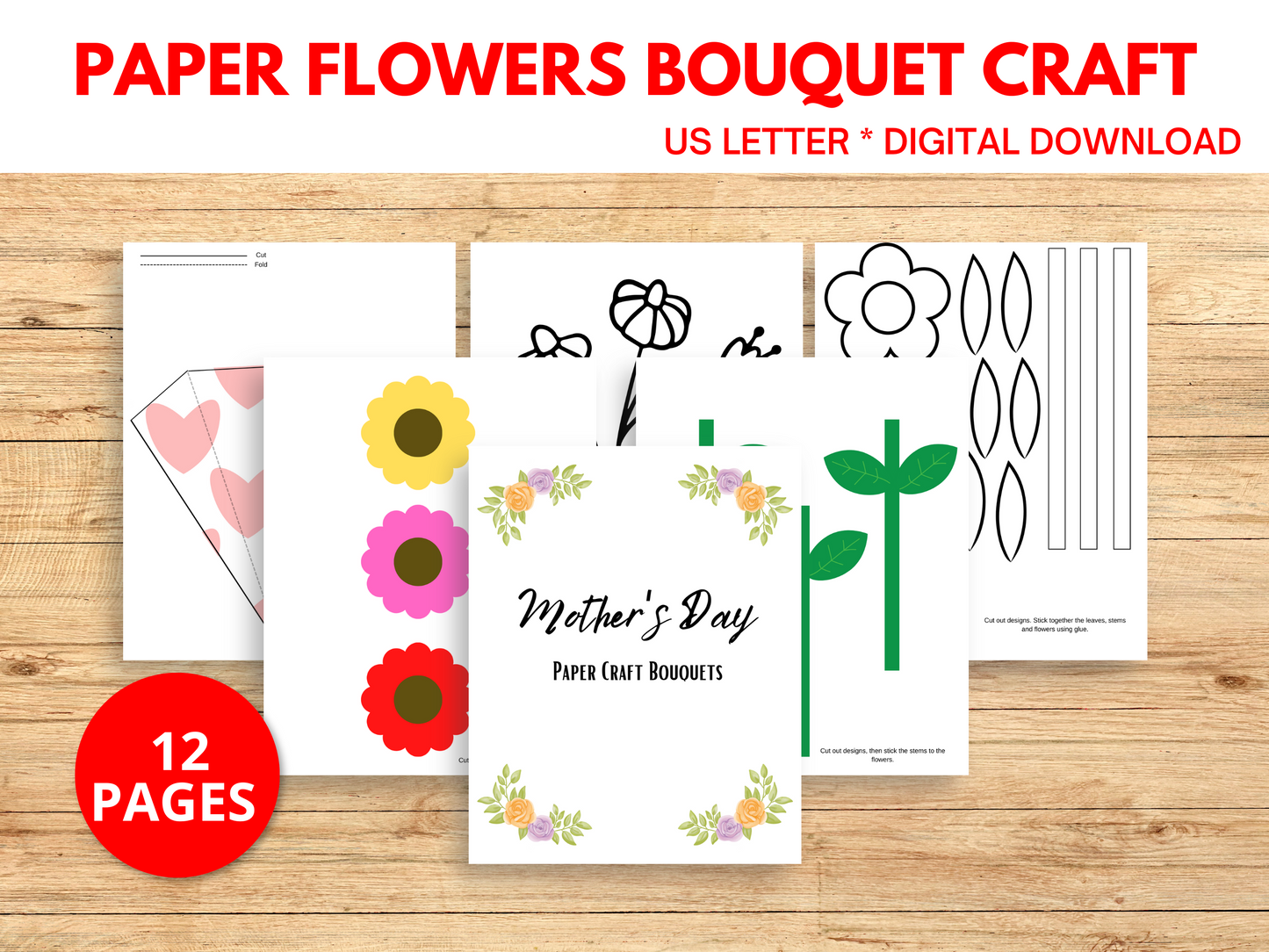 Mother's Day Printable Crafts