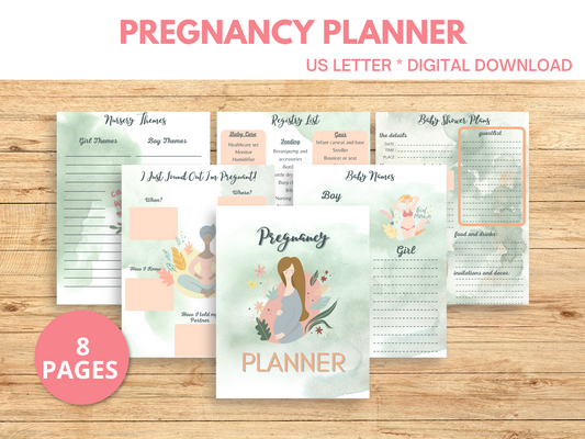 Printable Pregnancy Planner