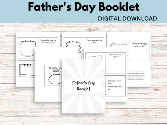 All About My Daddy Printable Booklet
