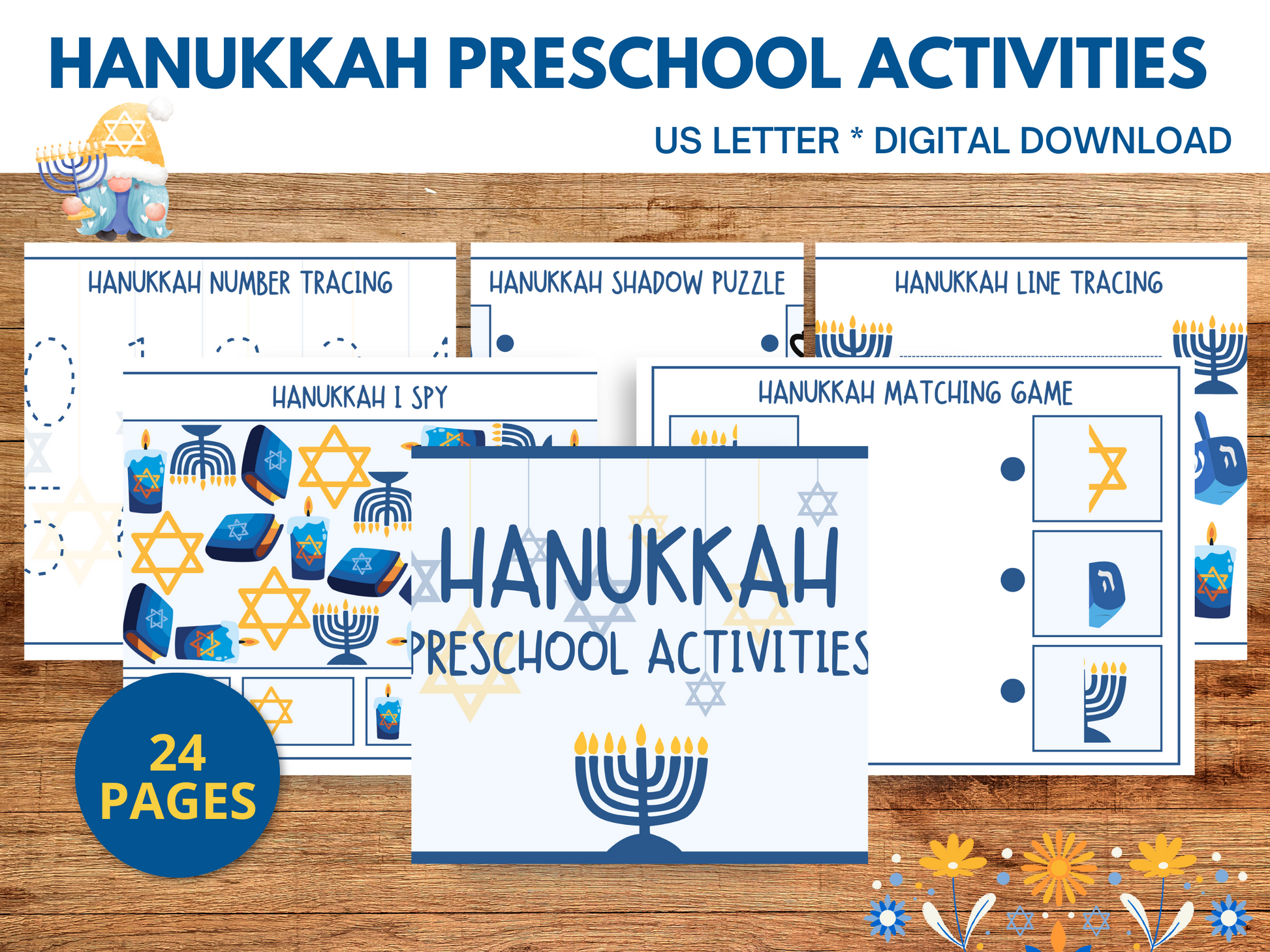 Hanukkah Preschool Activities