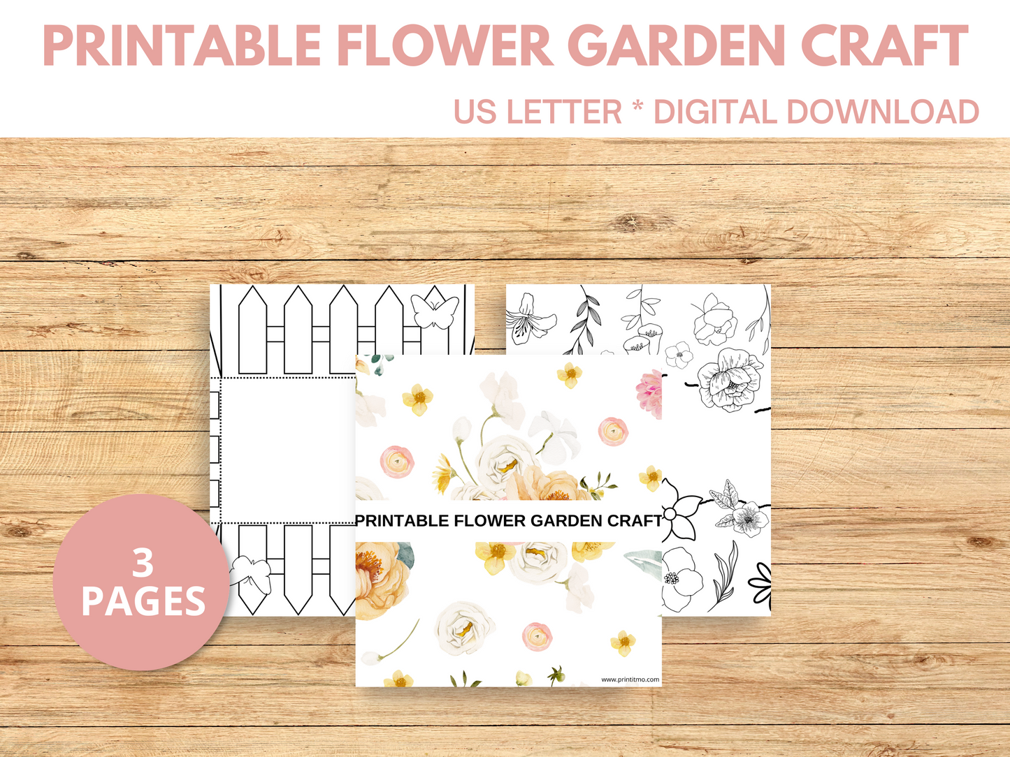 Flower Garden Printable