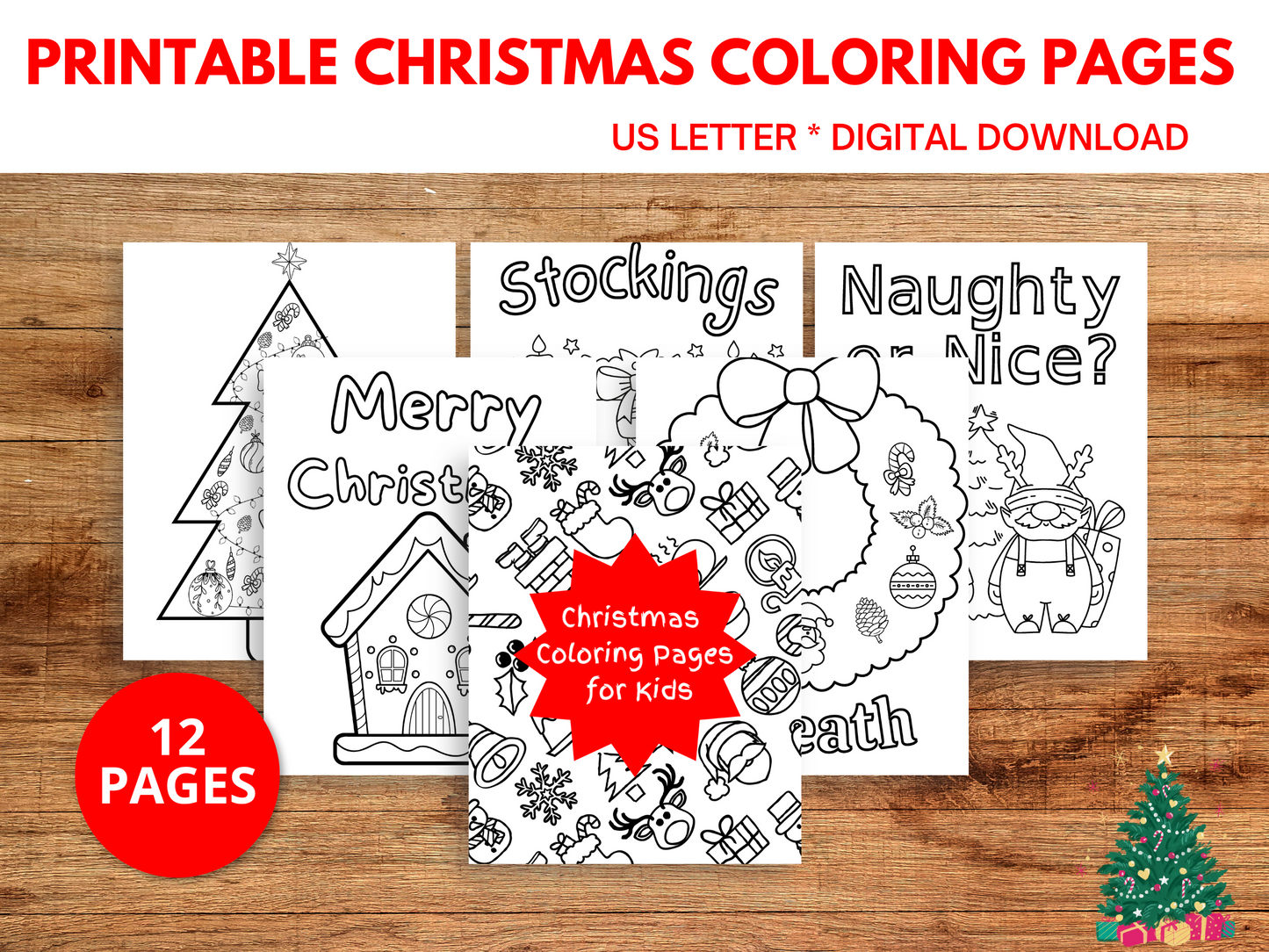 Printable Christmas Coloring Pages