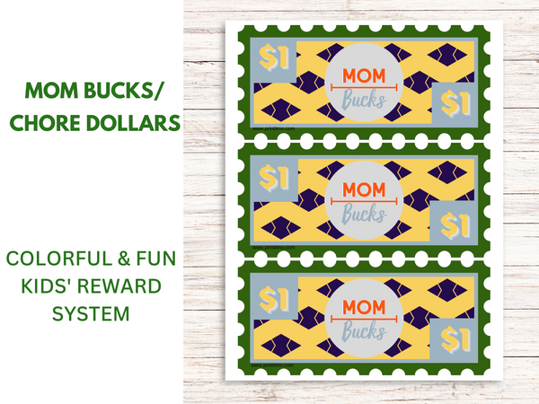 Printable Mom Bucks Print It Mo