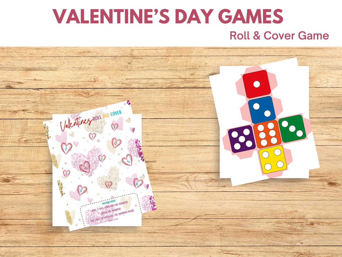 Valentine's Day Printable Games For Kids