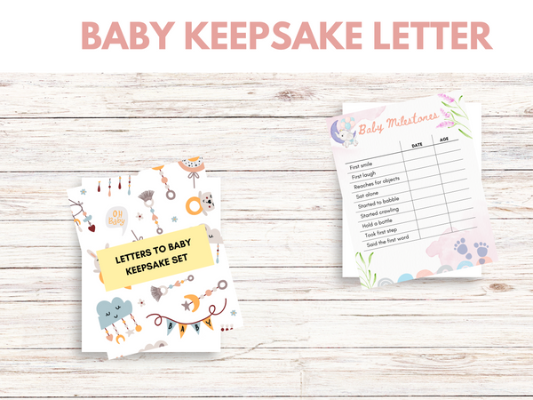 Printable Baby Keepsake Box Letters – Print It Mo