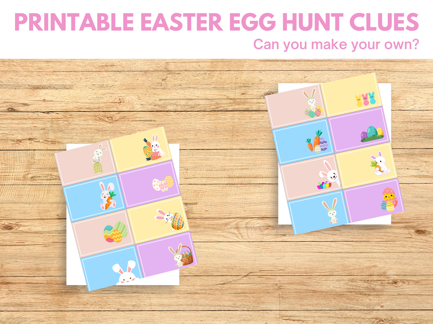Printable Easter Egg Hunt Clues