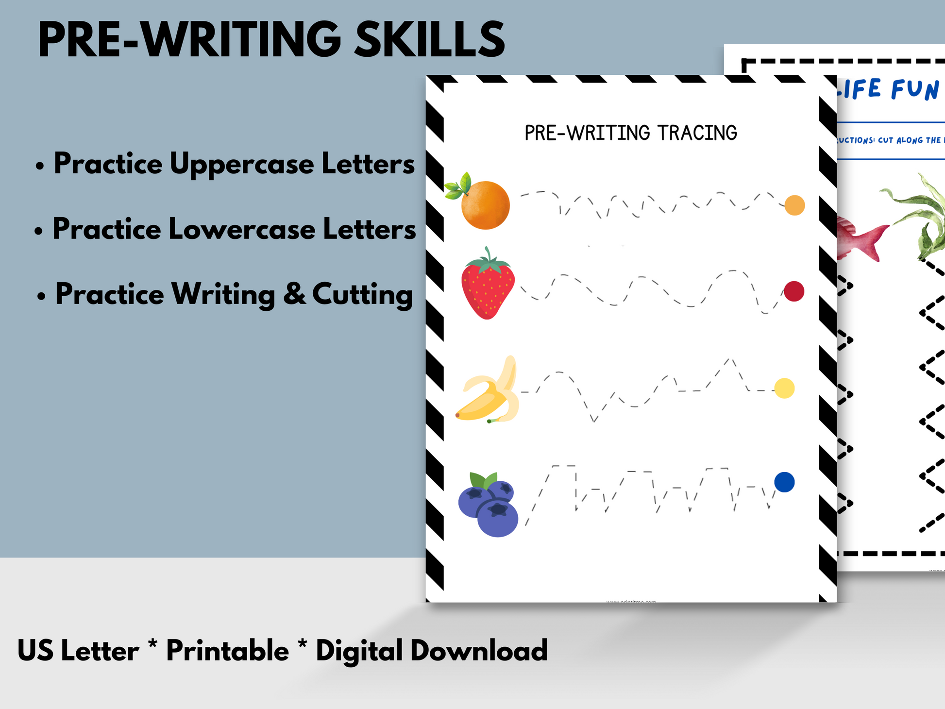 Pre-writing sheets