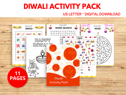 Happy Diwali Printables For Kids