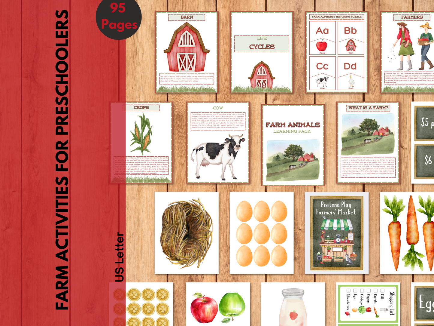 Farm activities for preschoolers