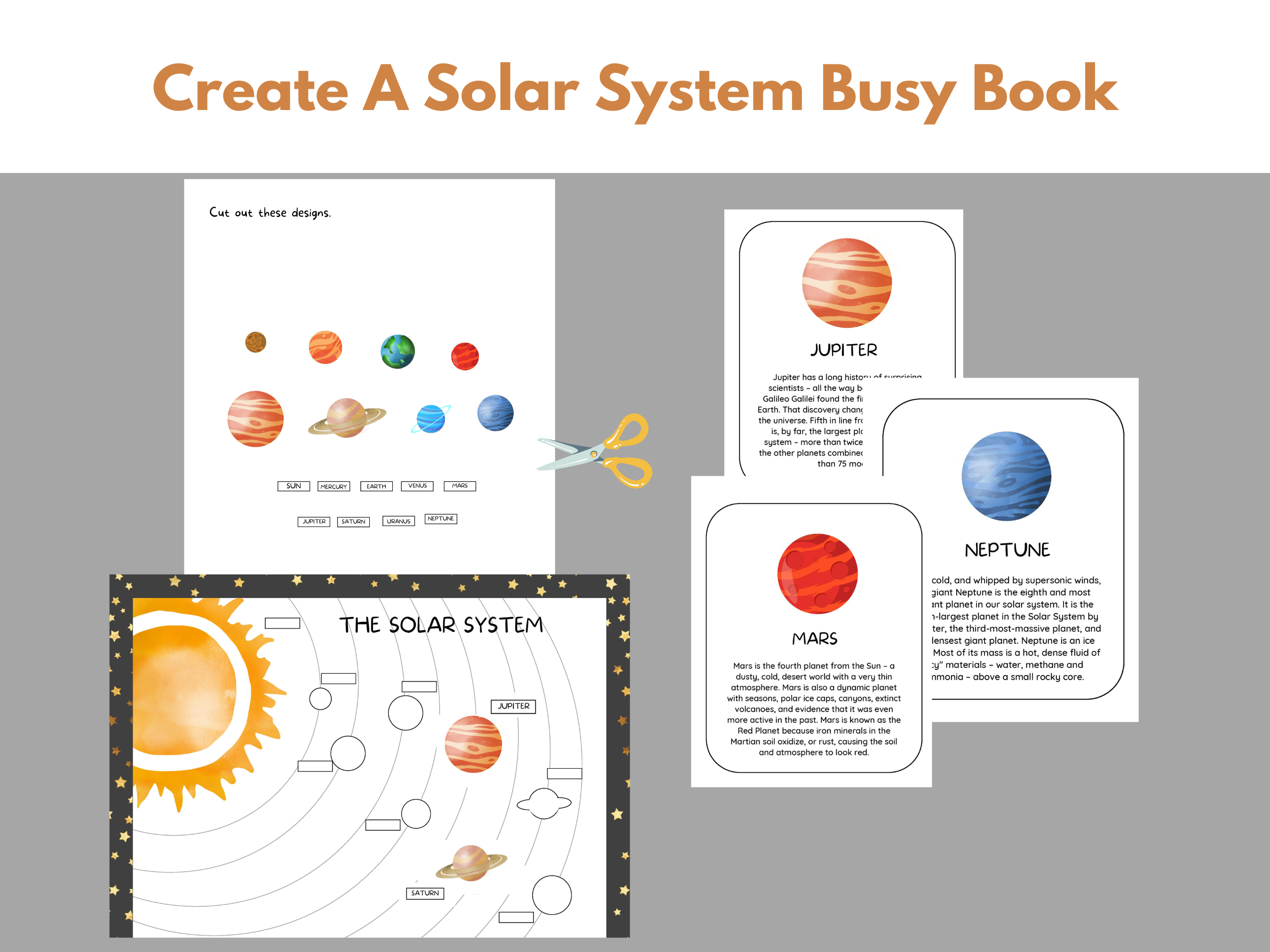 Printable Solar System Worksheets Print It Mo